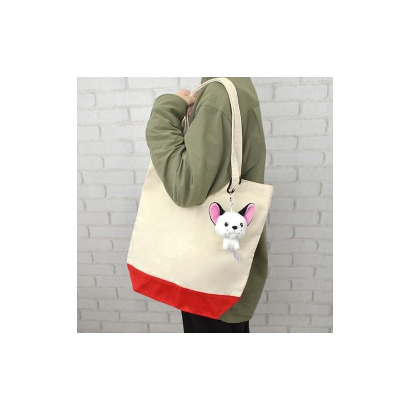 Niki Ben Lenovitz BB Key Ring, Bulldog Keychain, Kids, 3.9