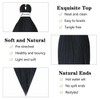 Kfilsg Braiding Hair Pre Stretched 26 Inch #1 Black Long