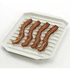 Nordic Ware Microwave Compact Bacon Plastic Rack,10-Inch by 8-Inch
