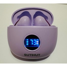SutiHut Wireless Ear Buds - Prompter (Purple)