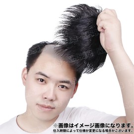 Men's Wig, For Whorls, For Thinning Hair, Baldness, Partial Wig, Point Wig, Men's, Realistic, Lightweight