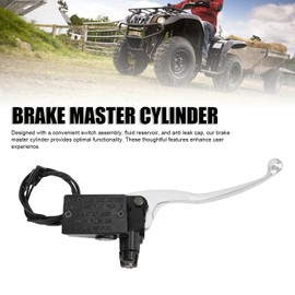 Pyhodi Front Right Brake Master Cylinder, 5KM-2583T-01-00 Aluminum Material Easy Installation Replacement for Bear Tracker 250 YFM250 Grizzly 350 YFM350 400 YFM400