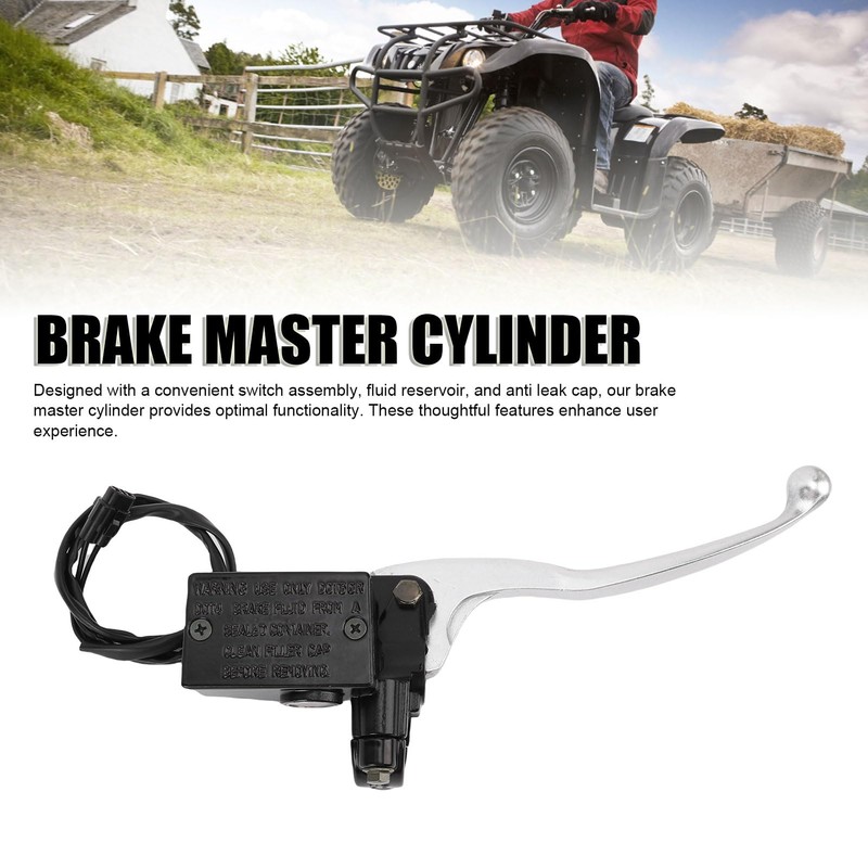 Pyhodi Front Right Brake Master Cylinder, 5KM-2583T-01-00 Aluminum Material Easy