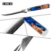 CRICO Boning Knife 5.5 inch Flexible Fillet Knives, VG10 Damascus