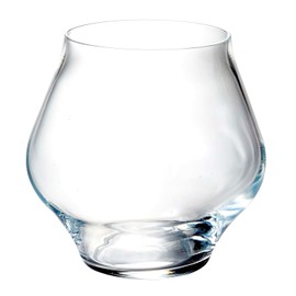 Luigi Bormioli Supremo 15.25 oz Pinot Noir Stemless Wine Glasses (Set of 2), Clear