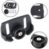 Snowblower Skid Shoes, 2 Sets of Universal Rolling Non-Slip Shoes