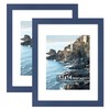 Hongkee 11x14 Picture Frame (2 Pack, Blue), Display Pictures 8x10