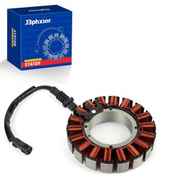 JBphxior 29987-06 Stator FIT For Harley Davidson Electra Glide, Road King,Road Glide 2006-2013,Street Glide 2009&2011-2016 50 Amp 3 phase,OEM 29987-06 29987-06A