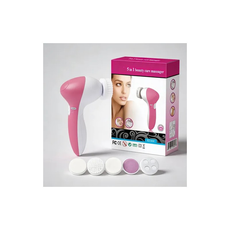 Limpiador Facial 5 en 1 5-in-1 Facial Cleanser Brush with