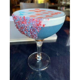 Snowy River Cocktail Sugar Rimmer Mixed Blends - All Natural Cocktail Decorating Sugar, Cocktail Garnish (Americas, 6oz Bottle)