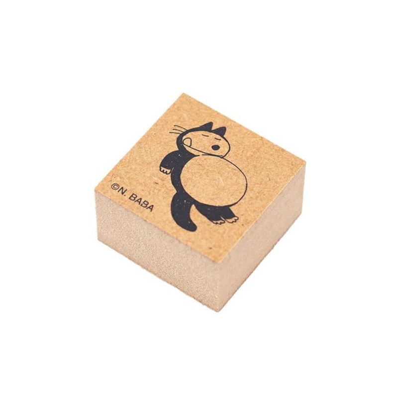 Zowee 11 Pikki Cat Wooden Stamp with Tummy 9306