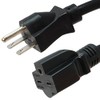 NEMA 6-15 Extension Power Cord - 15A/250V, 12 AWG -