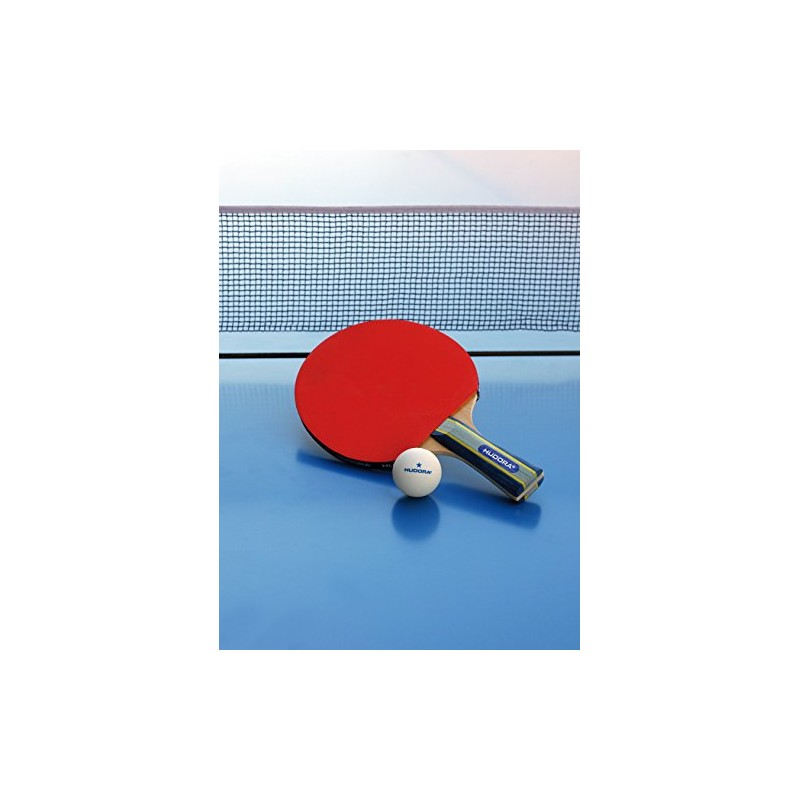 Hudora New Contest 2.0 Table Tennis Set, White, 40 mm,
