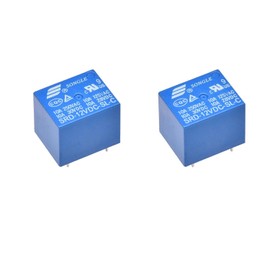 Songle Relay SRD-12VDC-SL-C Miniature Print Relay 10A (12V) Pack of 2