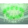 OMK 6 Pack Green LED Christmas Flame Effect Light Bulb