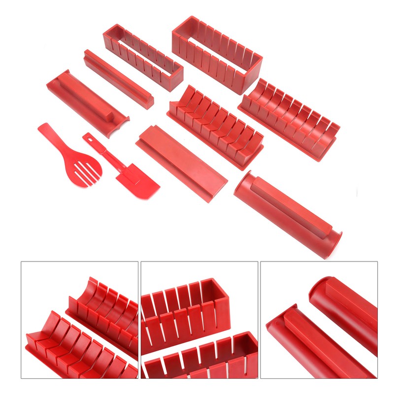 DIY Sushi Making Kit Plastic Japanese Sushi Maker Rice Roll