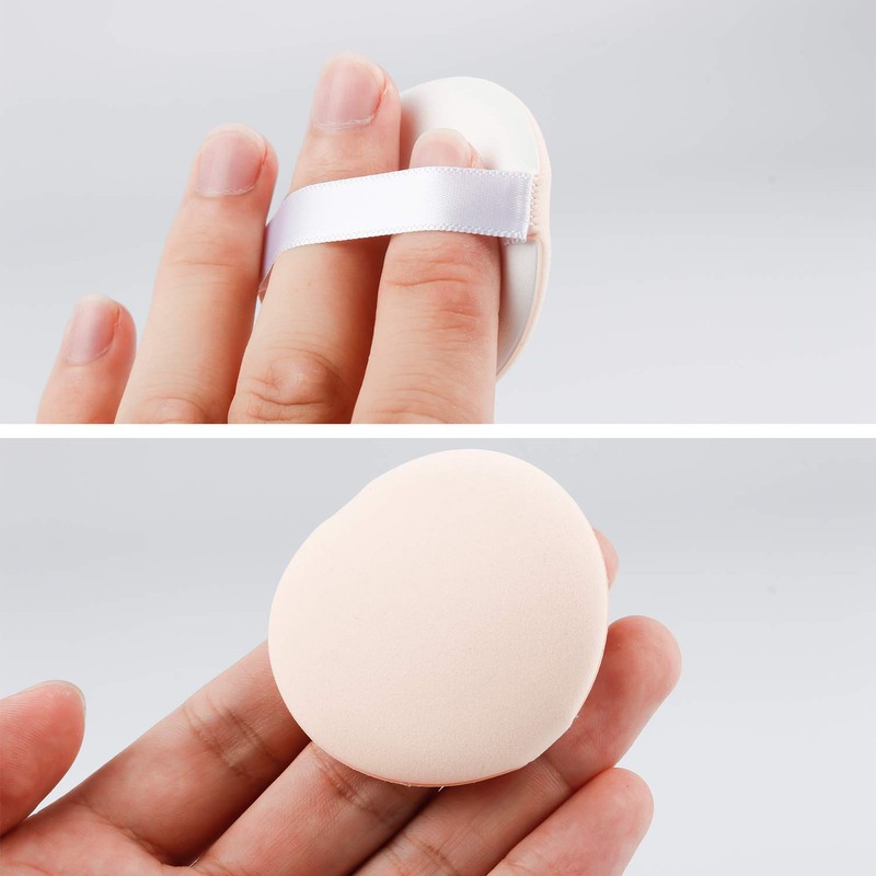Luckycivia 2.2 Inch 20 Pieces Cosmetic Powder Puff, Soft Sponge