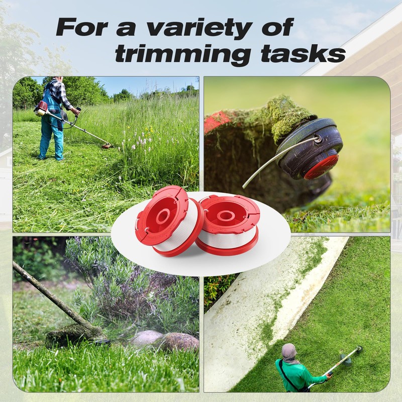 YWTESCH 11 Pcs CMZST0653 String Trimmer Line Spool 0.065" 30Ft