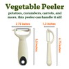 (Set of Y & I Shape) Vegetable Peeler for Kitchen,