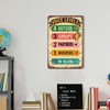 Classroom Decor Voice Level Metal Tin Sign Classroom Posters Class