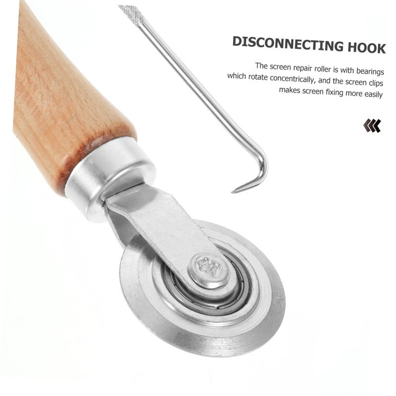 Operitacx Professional Screen Repair Tools Set Mesh Window Screen Roller