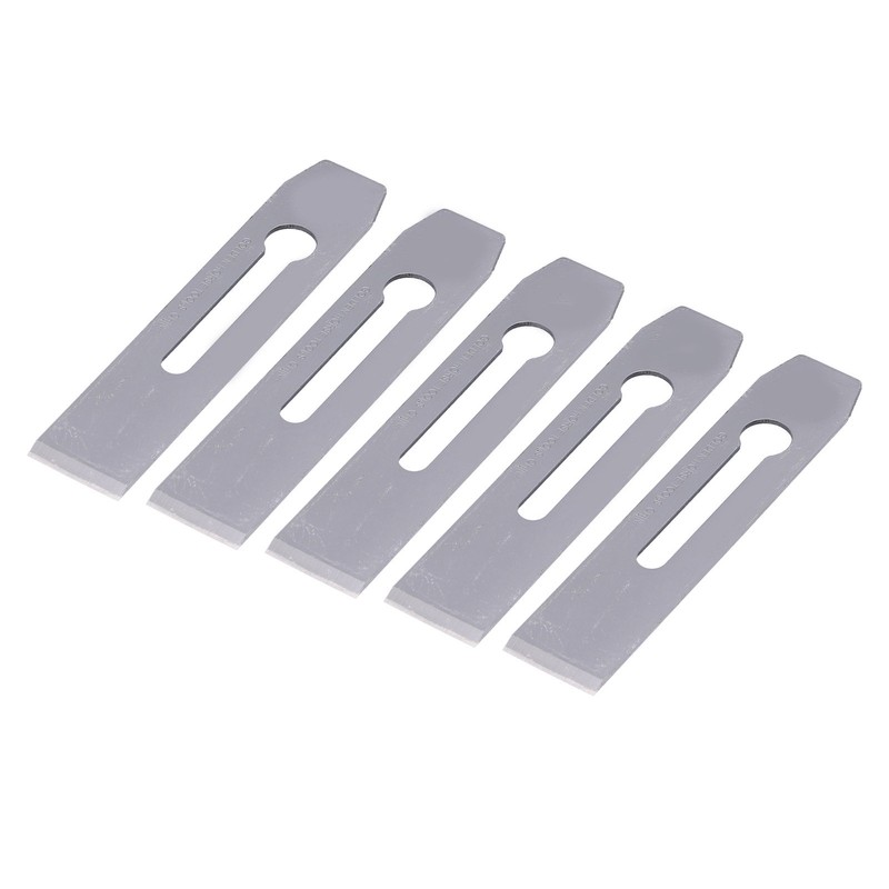 5Pcs Planer Blades Steel 38mm Portable Knife Replacement Accessories for