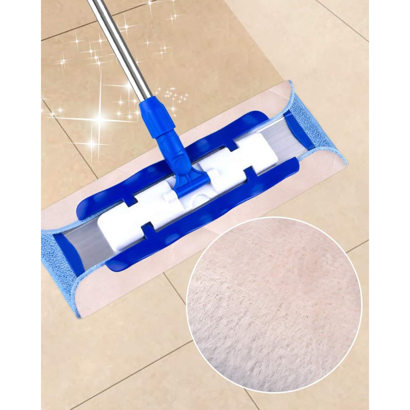 KEEPOW Microfiber Mop Refills Compatible with MR.SIGA Professional Microfiber Mop,