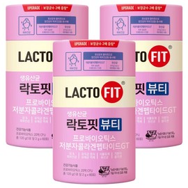 Lactopit Beauty Raw Lactic Acid Bacteria, 120g, 3 units / 락토핏 뷰티 생유산균, 120g, 3개