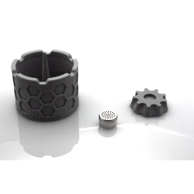 Practical ashtray compatible with Mighty/Crafty capsules