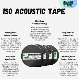 Walther Strong - ISO - Acoustic Tape (95MM X 25M)
