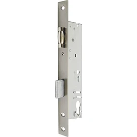 WSS Tubular Frame Lock (Mortice Lock) for Entrance and Swing Doors PZ – Backset 40 mm Flat Enclosure Suitable for Fire Protection Roller Latch and Latch, Stainless Steel