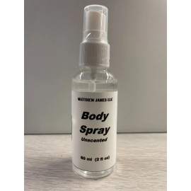 Matthew James Whole Body Deodorant Spray Unisex Unscented Anti-itch  2 oz