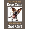 Jack Russell Terrier pet dog funny flexible fridge magnet Keep