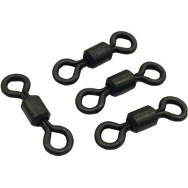 Unbranded 20 - #6 Barrel Swivels Approx. 600 lb. Test Trapping Supplies 20 Pack