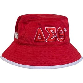 Delta Sigma/Σ Theta Novelty Bucket Hat [Red] - ID#32906