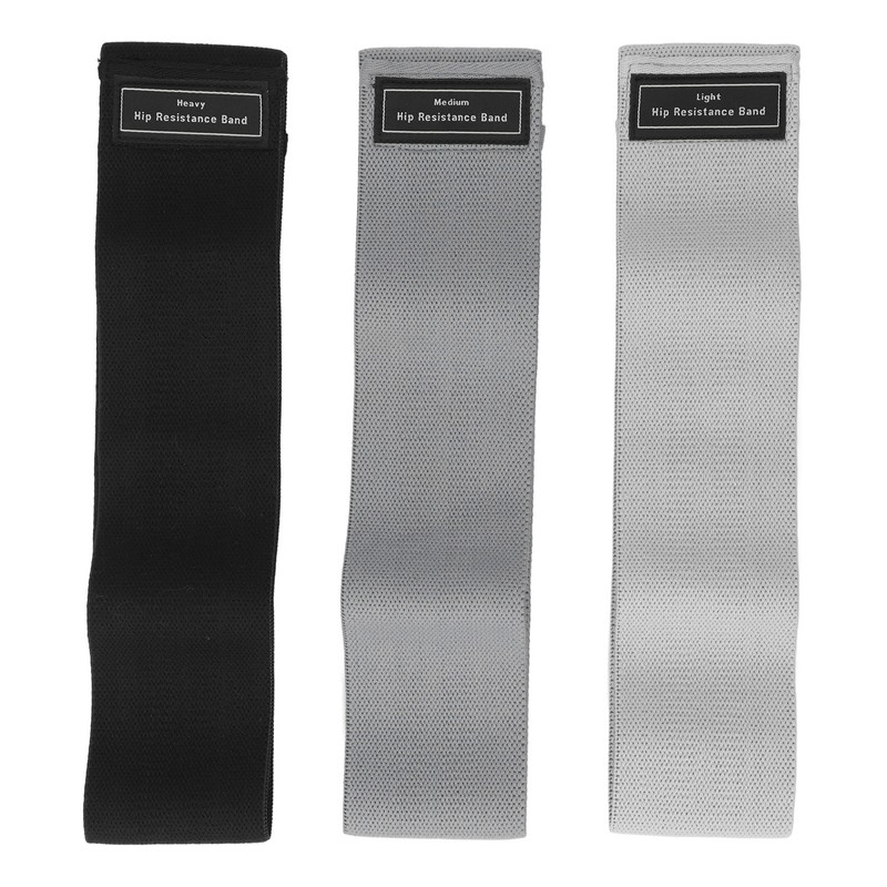 3Pcs Exercise Resistance Bands High Elasticity Portable Workout Leg Bands