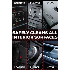 SHINE ARMOR Car Interior Cleaner & Protectant - Interior Detailer Spray with UV Defense, Streak-Free Car Cleaning Spray for Dashboard, Leather, Vinyl, Plastic & Rubber - Trucks, SUVs & RVs - 8 fl oz