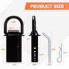 Lonffery Stake Pocket D Rings, 4PCS 18000lbs Heavy Duty Stake