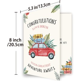 Mcduldul Congratulations Wedding Card | Funny Wedding Card Gifts for Couples Bride and Groom