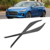Pair Headlight Eyebrow Trim Eyelid Eyeline Cover Fits for Hyundai