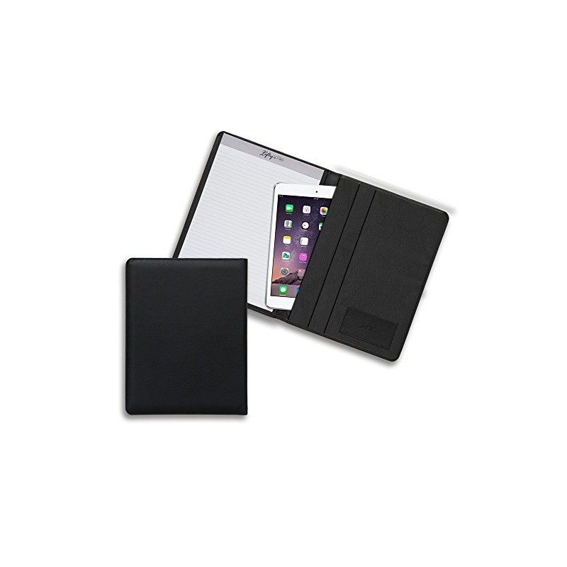 Lefty's Left-Handed Black Eco-Leather Padfolio