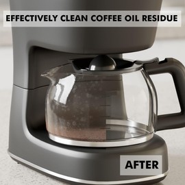 Coffee Machine Cleaner - 10oz (2 Uses), Universal Descaling Solution Compatible with Keurig, Nespresso, Delonghi and All Single Use Coffee and Espresso Machines