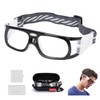SooGree - anteojos de baloncesto antivaho protectoras para los ojos,