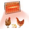 Winter Chicken Coop Heater,Waterproof Heating Lamp for Chicks Ducks Pets