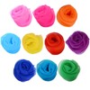 Samcos Chiffon Juggling Silk Scarf 10 Colors 10 Pieces Kindergarten
