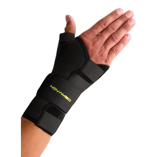 Novamed Thumb Support Wrist Splint, Perfect for Carpa Tunnel Syndrome,