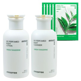 Innisfree My Perfumed Green Tangerine Body 2 types+ / 이니스프리 마이 퍼퓸드 그린 탠저린 바디 2종구성+