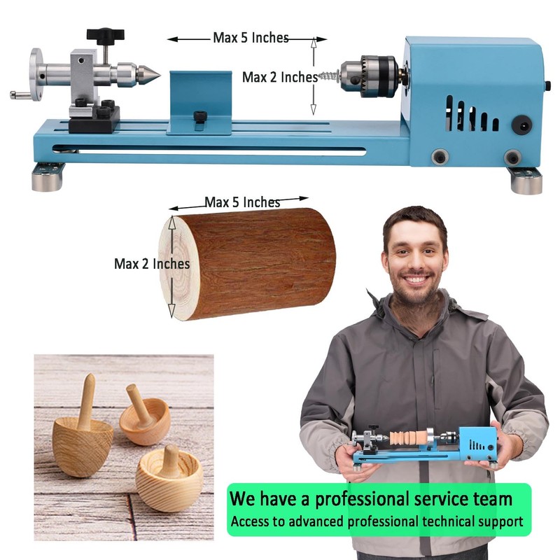 Mini Lathe Machine Multi-Purpose Lathe With Professional Tools Torno Para