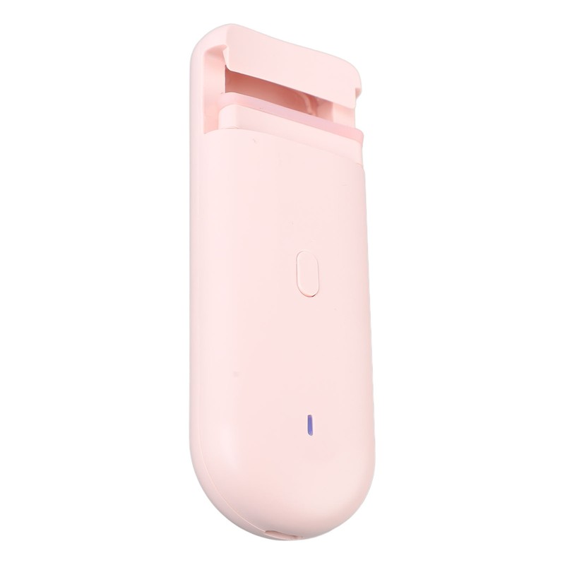 Heated Eyelash Curler Pink Portable Electric Long Lasting Eyelash Curler