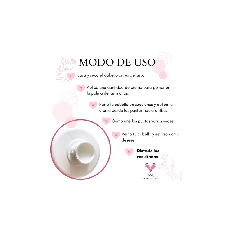Crema Para Peinar Cola De Caballo 250ml Labs Incredible